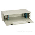 2u Rack Mount 19 Swing Type Fiber Optic Odf  24 Core With Electrostatic Spraying Surface